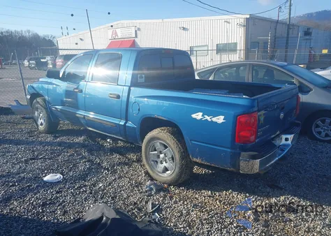 2005 Dodge Dakota Slt z USA, uszkodzony, nr VIN 1D7HW48N05S339156